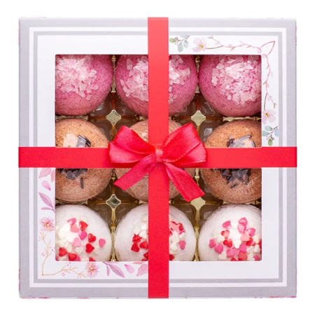 Laboratory Katrin Набор бурлящих шаров "Candy bath bar" La boite des bonbons (9*40 г), 360 г