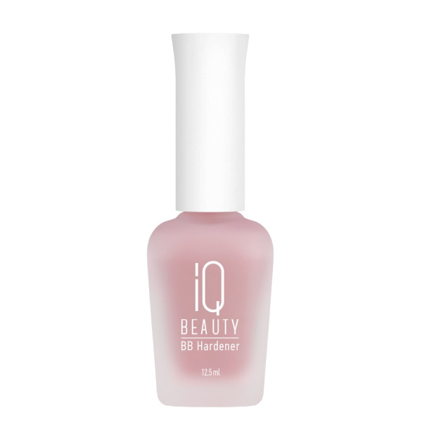 Укрепитель тонирующий IQ Beauty BB Hardener Soft Pink с натуральным эффектом, 12,5 мл