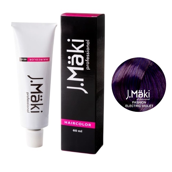 Краситель J.Maki Fashion Bright фиолетовый, 60 мл Краситель J.Maki Fashion Bright фиолетовый, 60 мл