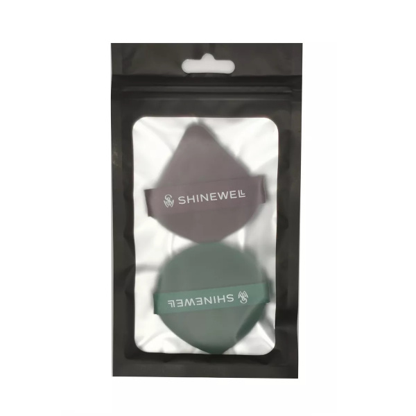 Набор спонжей Shinewell для макияжа, 2 шт