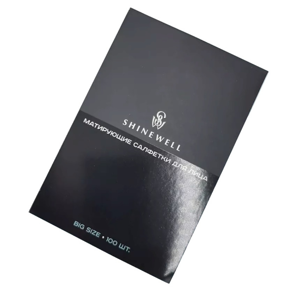 Салфетки для лица Shinewell матирующие, 100 шт