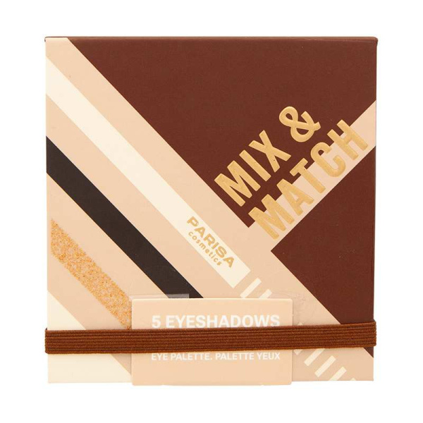 Набор теней для век Parisa Mix&Match C-2305, т. 01 brown, 86 г