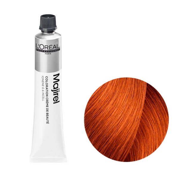 Стойкая крем-краска для волос Loreal Majirel 7.4 блондин медный, 50 мл