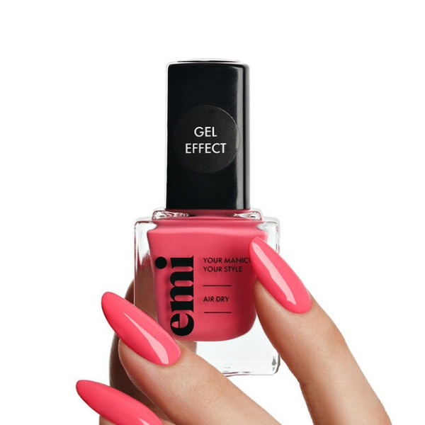 Лак ультрастойкий EM.I Gel Effect №200 арбузный фреш, 9 мл