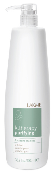 Шампунь восстанавливающий баланс для жирных волос Lakme, 1000 мл Шампунь восстанавливающий баланс для жирных волос Lakme, 1000 мл