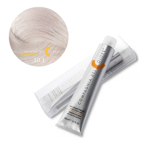 Крем-краска Del Colore 10/1 светлый блондин натуральный пепельный, 100 мл