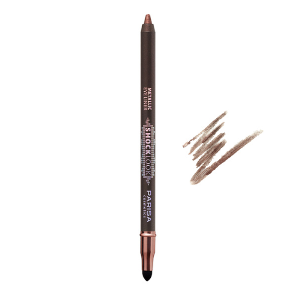 Карандаш для глаз Parisa металлик, т. 904 chocolate, 6 г