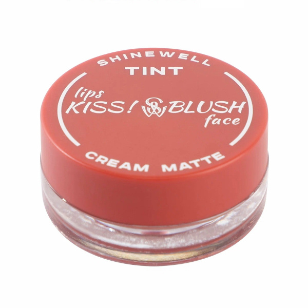 Тинт матовый для губ и щек Shinewell, т. 03 карамельный, 6 г
