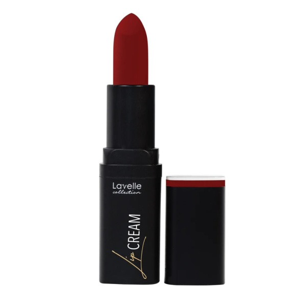 Помада для губ Lavelle Collection Lip Stick Cream, 09 тёмный красный