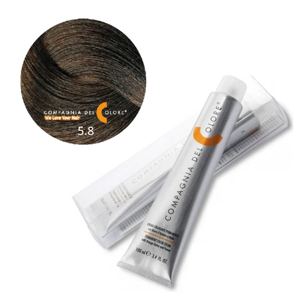 Крем-краска Del Colore 5/8 джандуйя, 100 мл