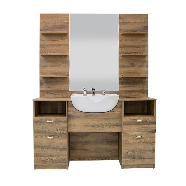 Рабочее место Имидж Мастер Barber Station Харли, сосна