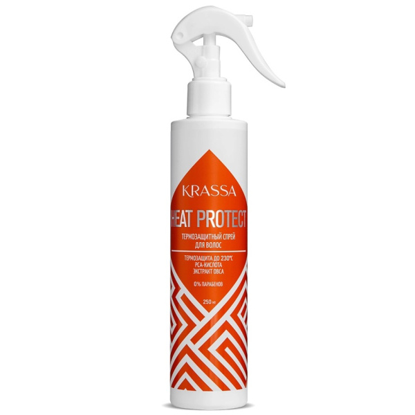Термозащитный спрей для волос Krassa Professional, 250 мл