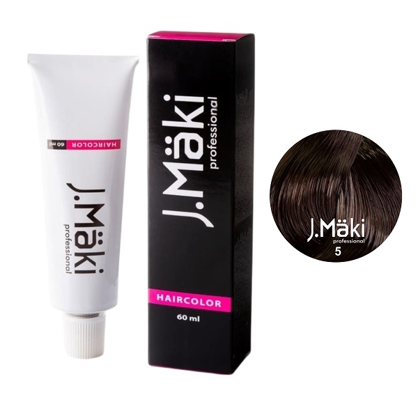 Краситель J.Maki 5.0 светло-коричневый, 60 мл