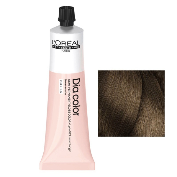 Краситель L’Oreal Professionnel Dia color 7.18 блондин пепельный мокка, 60 мл Краситель L’Oreal Professionnel Dia color 7.18 блондин пепельный мокка, 60 мл