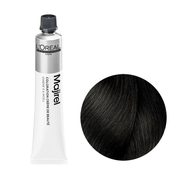 Стойкая крем-краска для волос Loreal Majirel 4 шатен, 50 мл