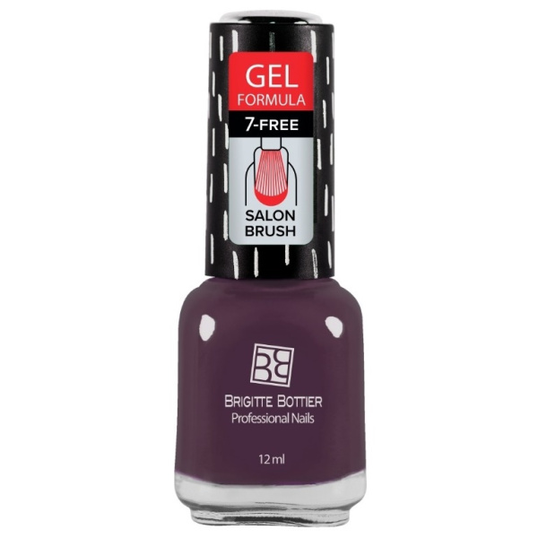 Лак для ногтей Brigitte Bottier Gel Formula, т. 92 поздняя слива, 12 мл