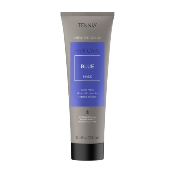 Маска тонирующая для придания цвета Lakme Blue синий, 250 мл