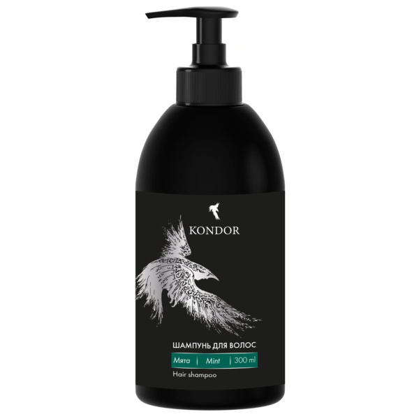 Шампунь для глубокого очищения Kondor Mint, 300 мл Шампунь для глубокого очищения Kondor Mint, 300 мл