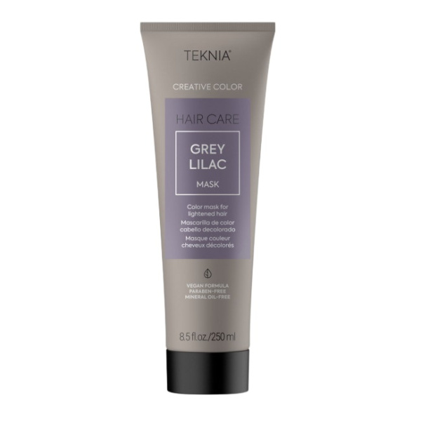 Маска тонирующая для придания цвета Lakme Grey Lilac серо-сиреневый, 250 мл
