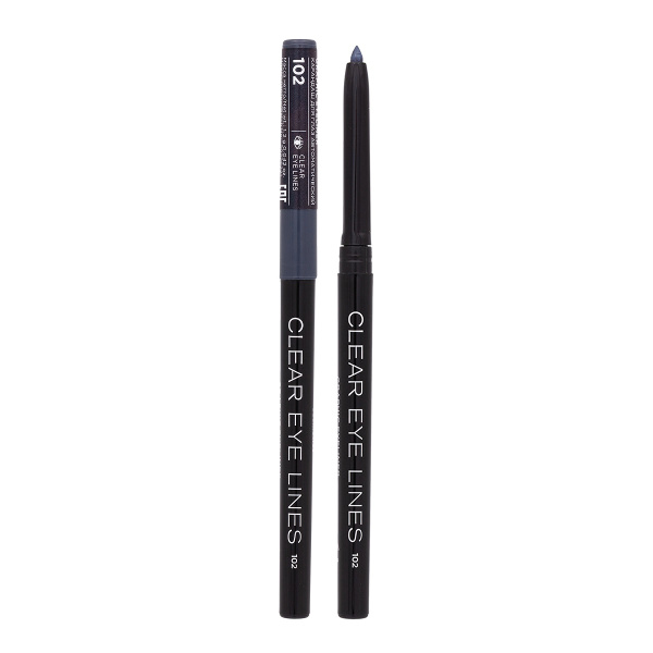 Карандаш механический для глаз Parisa Clear Eye Lines, т. 102 серый