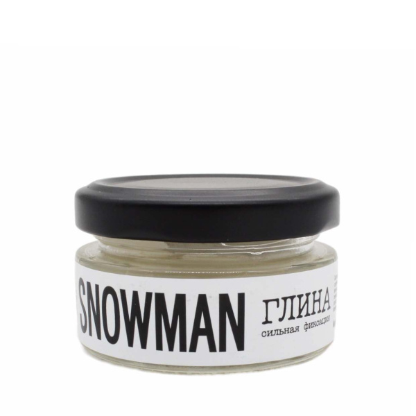 Глина для волос Snowman, 50 г Глина для волос Snowman, 50 г