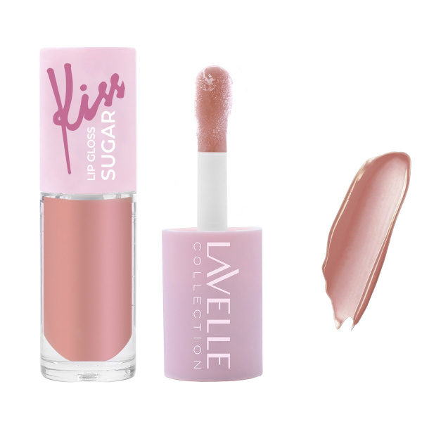 Блеск для губ глянцевый Lavelle Collection Sugar Kiss, т. 02 бежево-розовый, 7 мл