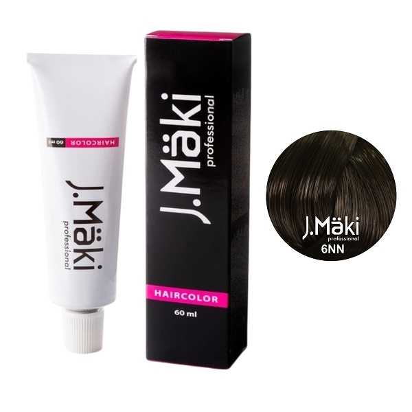 Краситель J.Maki 6NN темно-русый интенсивный, 60 мл