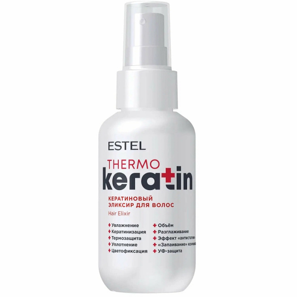 Кератиновый эликсир для волос Estel Thermokeratin, 100 мл