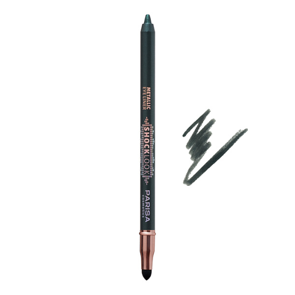 Карандаш для глаз Parisa металлик, т. 908 emerald, 6 г