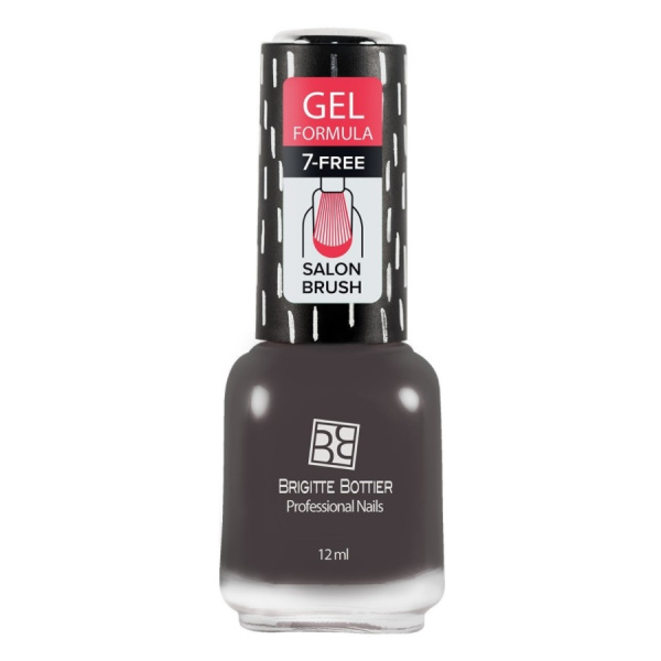 Лак для ногтей Brigitte Bottier Gel Formula, т. 35 мокко, 12 мл
