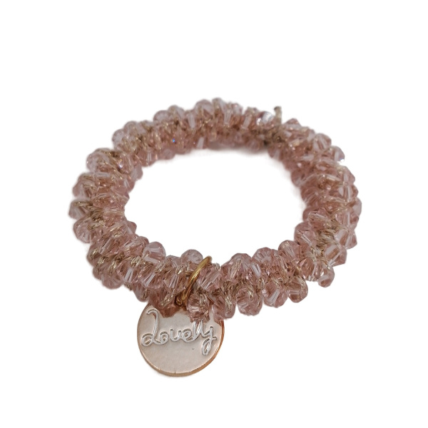 Резинка-браслет "Стразы", в ассортименте