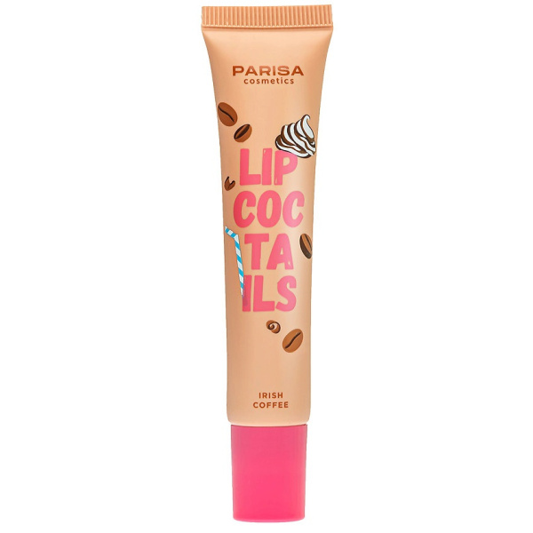 Бальзам для губ Parisa SOS, т. ирландский кофе, 16 мл