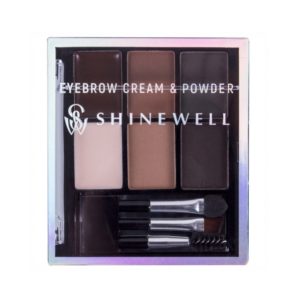 Набор универсальный для стилизации бровей Shinewell, т. 3/1, 55 г
