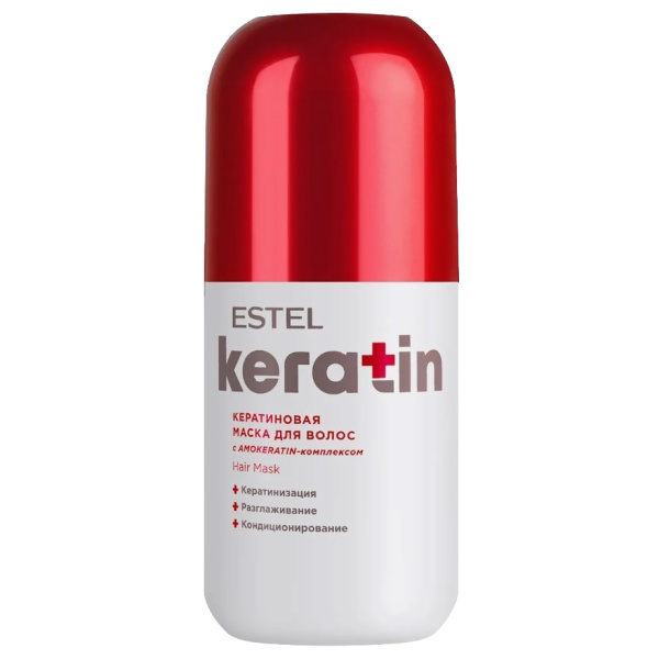 Кератиновая маска для волос Estel Keratin, 300 мл