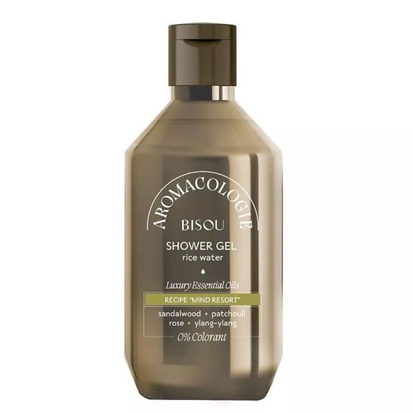 Гель для душа с рисовой водой Bisou, 400 мл