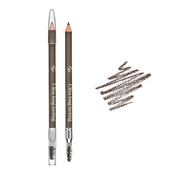 Карандаш для бровей Parisa Ultra Long Lasting, т. 307 коричнево-каштановый