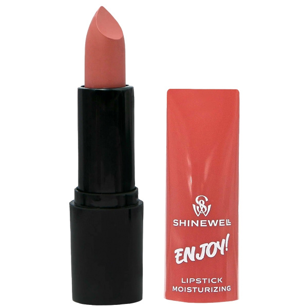 Помада увлажняющая для губ Shinewell Enjoy, т. 05 светло-коралловый, 3 г