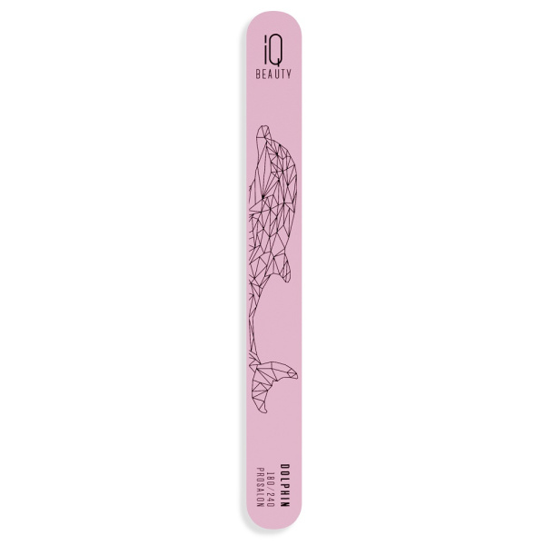 Пилка-шлифовщик для нормальных и поврежденных ногтей IQ Beauty Prosalon Dolphin, 180/240