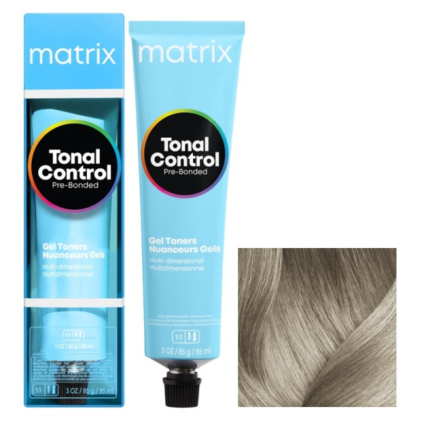 Гелевый тонер Matrix Tonal Control Pre-Bonded 9AA Silver Standout, 90 мл