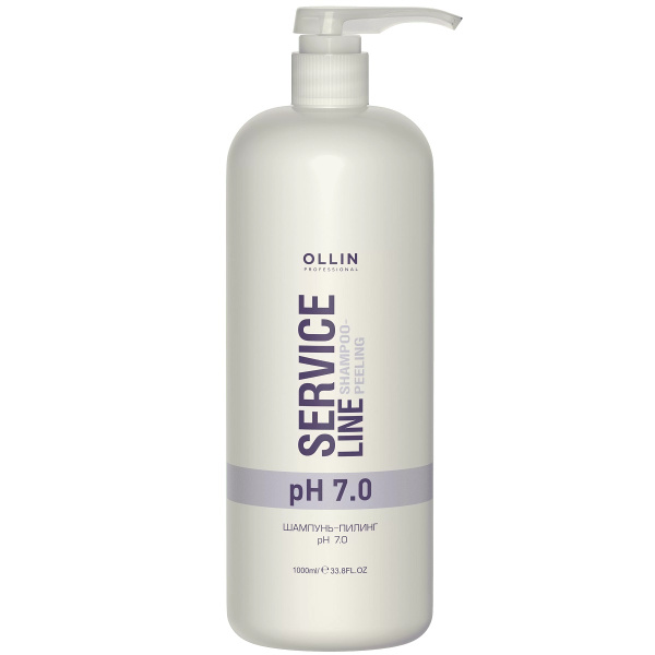 Шампунь-пилинг Ollin Service Line рН 7.0, 1000 мл