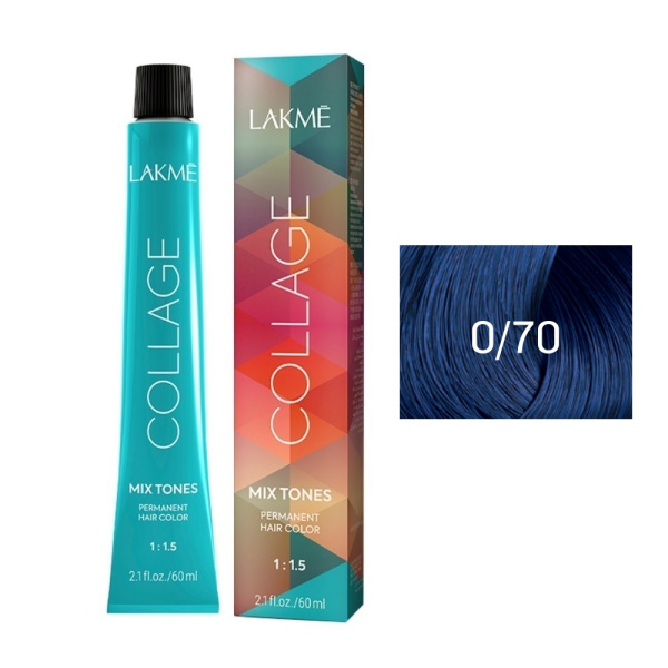 Микстон Lakme Collage Mix 0/70 синий, 60 мл