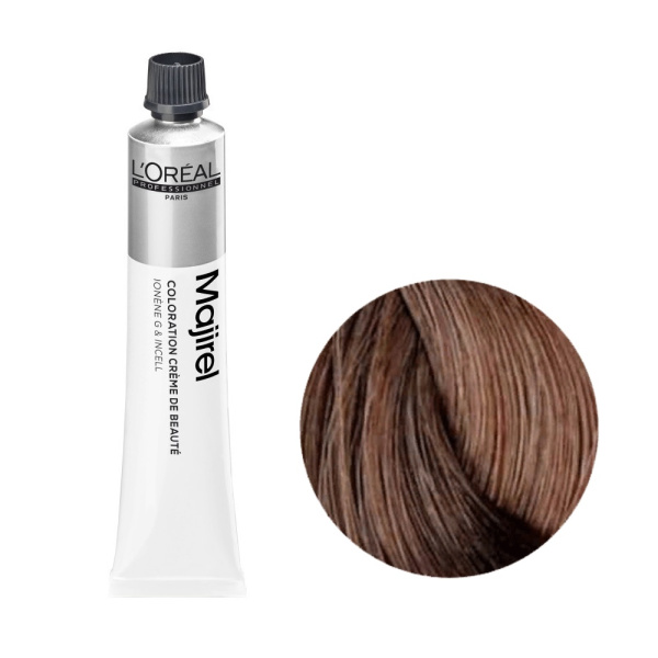 Стойкая крем-краска для волос Loreal Majirel 5.3 светлый шатен золотистый, 50 мл