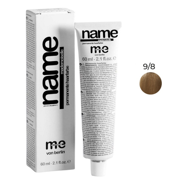 Краситель MeMademoiselle Me Name 9/8 светлый блондин жемчужный, 60 мл