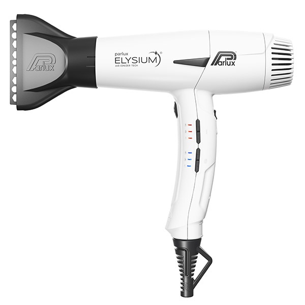 Фен Parlux Elysium Air Ionizer Tech белый, 2300 Вт