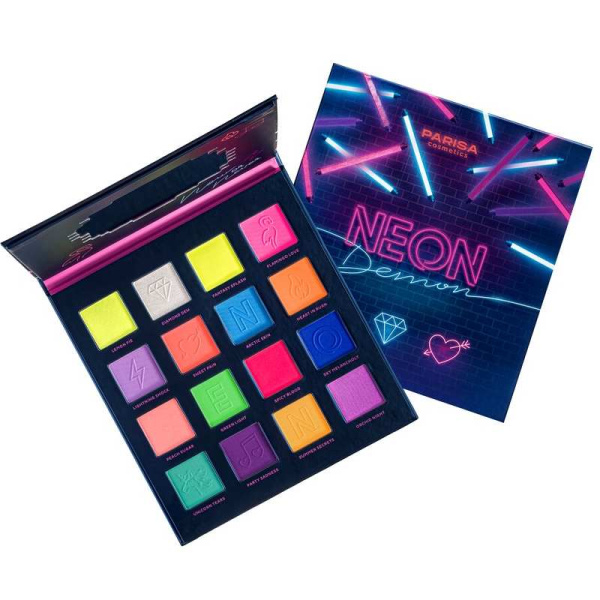 Набор теней для век Parisa Neon Demon т. 04, 195 г