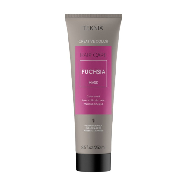 Маска тонирующая для придания цвета Lakme Fuchsia фуксия, 250 мл Маска тонирующая для придания цвета Lakme Fuchsia фуксия, 250 мл