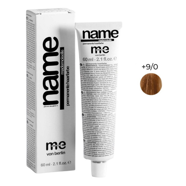 Краситель MeMademoiselle Me Name +9/0 интенсивный светлый блондин, 60 мл Краситель MeMademoiselle Me Name +9/0 интенсивный светлый блондин, 60 мл