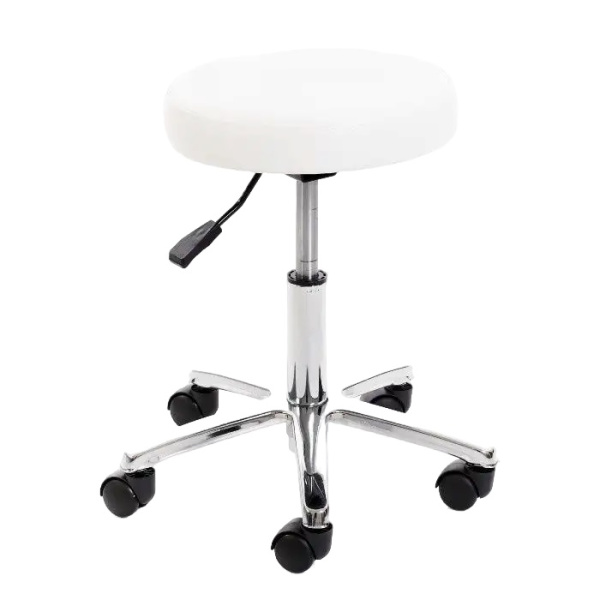 Стул мастера Имидж Мастер Призма низкий, белый