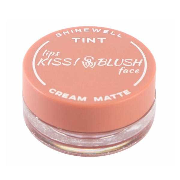 Тинт матовый для губ и щек Shinewell, т. 01 терракотовый, 6 г