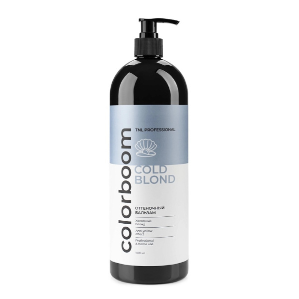 Оттеночный бальзам TNL Color Boom холодный блонд, 1000 мл Оттеночный бальзам TNL Color Boom холодный блонд, 1000 мл
